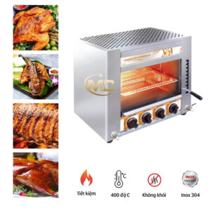 Lò Nướng Salamander GS14 Dùng Gas