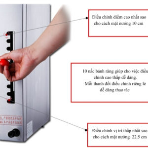 bếp nướng gas không khói cho nhà hàng