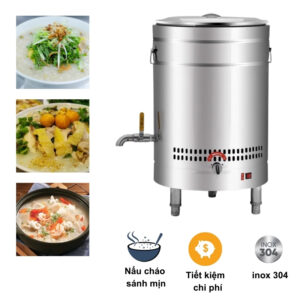 Nồi Nấu Cháo Dùng Gas Công Nghiệp 60L