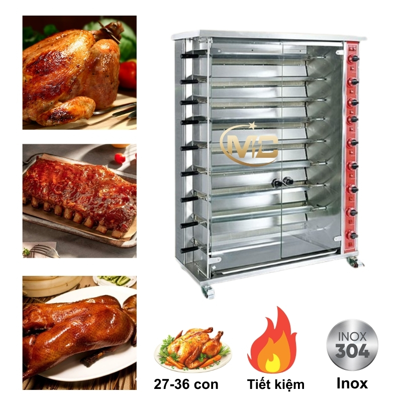 lò quay gà vịt dùng gas loại nào tốt lò quay gà vịt dùng gas loại nào tốt