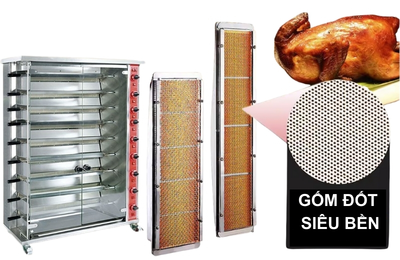 lò quay gà vịt bằng gas lò quay gà vịt bằng gas