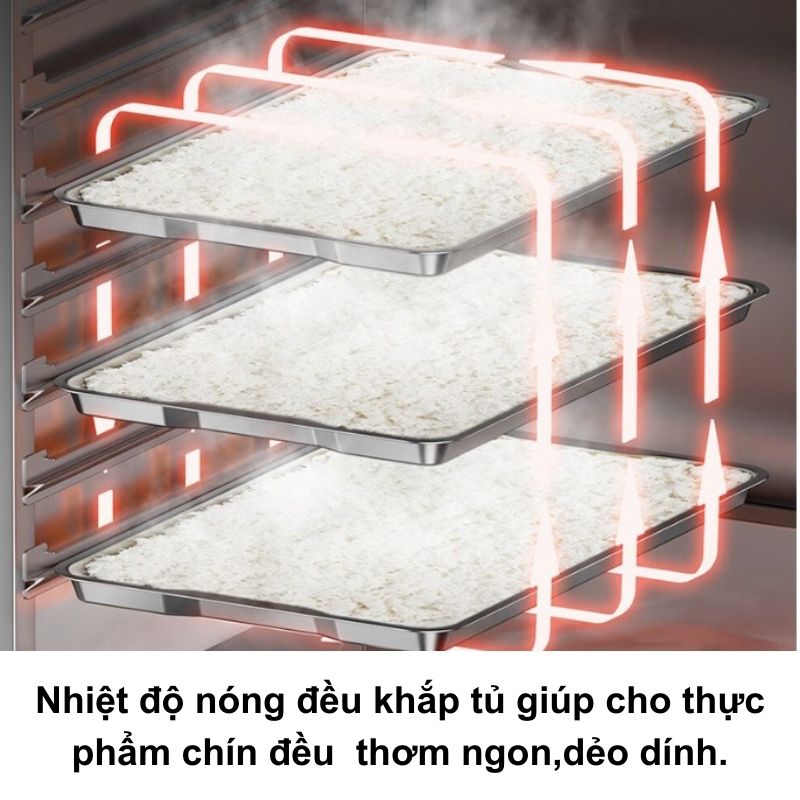 Tủ hấp hải sản