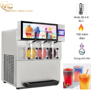 Máy làm đá tuyết 3 bình